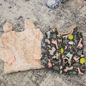 Cozy Kids Pajamas - Girls Size 18 Months